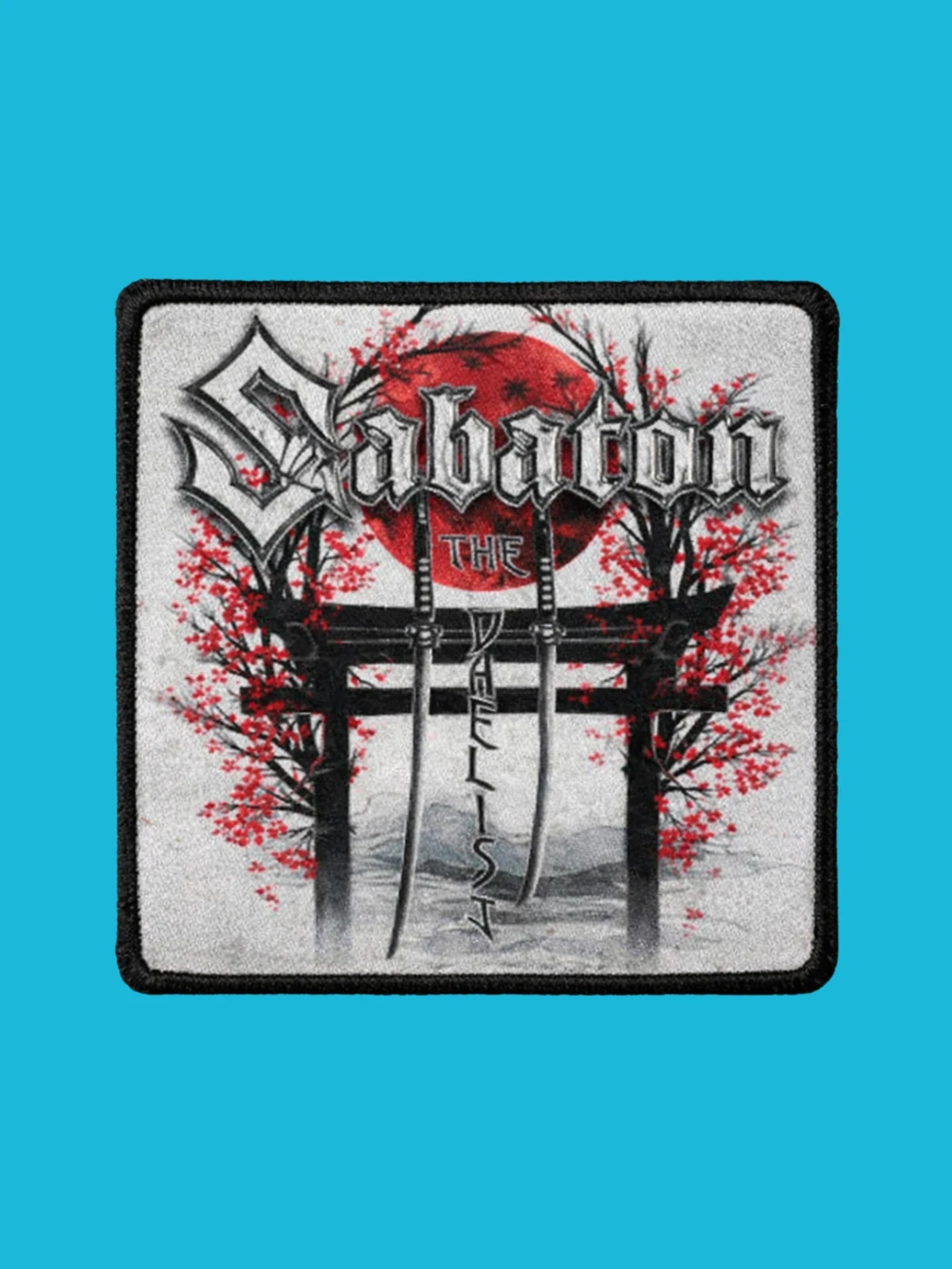 Patch Sabaton - The Duelist - Imprimé - Carré de 7,5 x 7,5 centimètres